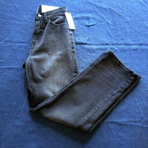 NWT BDG Urban Outfitters Women's Black Straight Leg Jeans Size 26